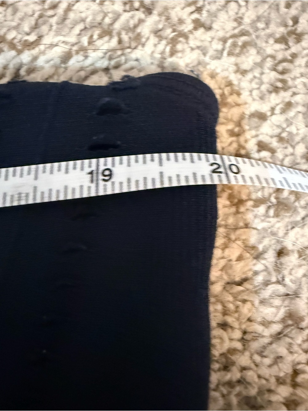 Sports Bra Racerback Navy XL - Picture 3 of 6